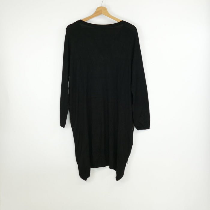 Schwarzer Damen Pullover, Gr. L, .OBJECT