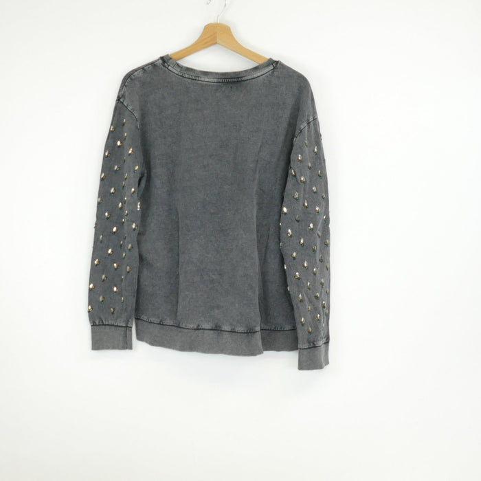 Dunkelgrauer Damen Pullover, Gr. M, ZARA TRAFALUC