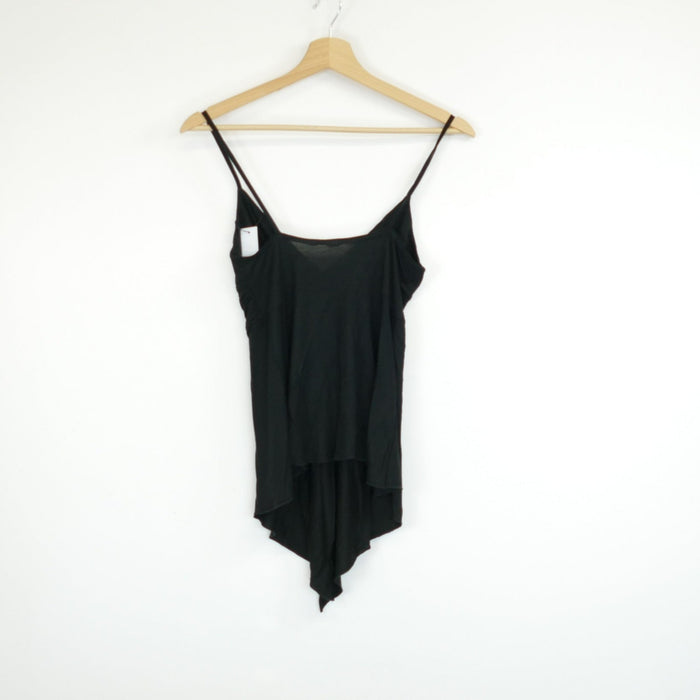 Schwarzes Damen Top, Gr. XS
